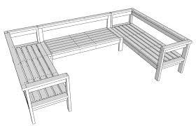 U Shaped Outdoor Sectional Sofa Plans