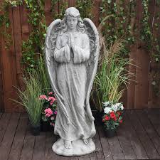 Large Guardian Angel Memorial Stone