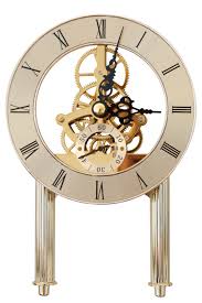 Anniversary Quartz Skeleton Clock