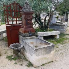 Antique Garden Stone Fountains With
