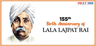 Lala lajpat rai he was born on 28 january, 1865 in punjab. 155th Birth Anniversary Of Lala Lajpat Rai Next Ias Current Affairs Blog