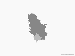 Kosovo blank detailed vector outline map set. Vector Maps Of Kosovo Free Vector Maps