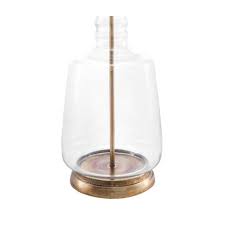 Emma Clear Glass Table Lamp Simig