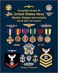 navy medals badges