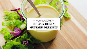 healthy honey mustard dressing cookie