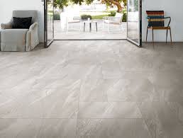 ash colored 30 by 60 italian tiles for