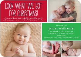 Christmas Card Baby Announcement Design Artsy Fartsy