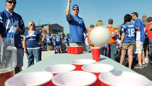 play beer pong