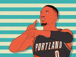 How did the portland trail blazers get a game like this out of damian lillard and still lose a key playoff contest to the denver nuggets? Dame Time By Cody Pearson On Dribbble