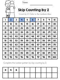 Skip Counting No Prep Activity Pages Counting In 2s Skip