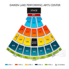 69 Unfolded Darien Lake Performing Arts Center Seating