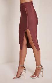 Caitlyn Rose Premium Bandage Midi Skirt 