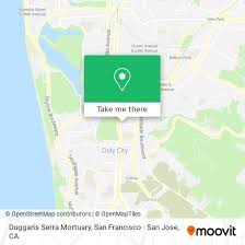 serra mortuary in daly city by bus