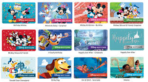 1 please note that some park experiences and offerings, including disney visa cardmember perks, may be modified, limited in capacity and subject to availability or closure based on guidance from health authorities and applicable government agencies. Shopdisney Introduces Over 60 New Disney Gift Card Designs