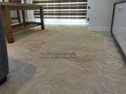 broadloom carpet with design for