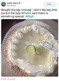 we need to talk about publix key lime pie