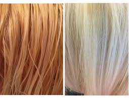 wella t18 toner before and after on