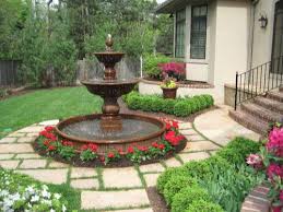 Home Residence Grass Fountain