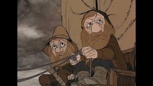 the hobbit animated misty mountains