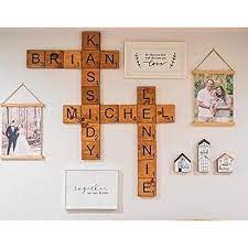 Home Decor Wall 5 5 Inch Large Scrabble