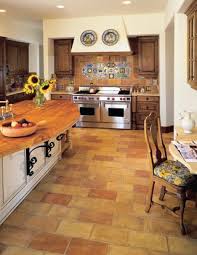 kitchen flooring ideas wood tile