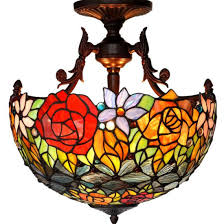 stained glass ceiling lamp ceiling