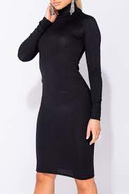 We did not find results for: Black Rib Knit Turtle Neck Long Sleeve Midi Dress Nothingbutstyle