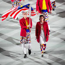 Team singapore led in by loh kean yew and yu mengyu the singapore contingent walks during the tokyo olympics opening ceremony on jul 23, 2021. H2sz3inoypfukm