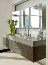 The decision to install double sink vanity in a bathroom can be ideal for places where the number of users is high and the requirement for storage is good enough. Double Bathroom Vanity Designs Better Homes Gardens