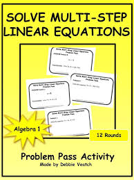 Graphing Linear Equations Solving