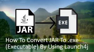 Using launch4j can be very simple. How To Convert Jar To Exe Executable By Using Launch4j Wrap Jar Into Exe Jar To Exe Easy Way Youtube