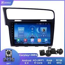 With 360° camera 2 din DSP Car Multimedia Player Android 9.0 Car Radio For  Volkswagen VW Golf 7 2013 2017 Navigation GPS WIFI|Car Multimedia Player