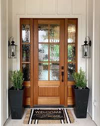 Clear Or Flemish Glass Front Door