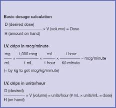 The Nurses Quick Guide To I V Drug Calculations Nursing