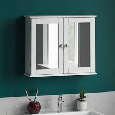 Priano 1 Door Bathroom Cabinet Mirrored