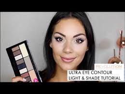 contour eyes with makeup revolution