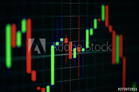 Financial Stock Market Graph Concept Of Business Investment