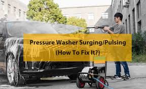 pressure washer surging pulsing how to