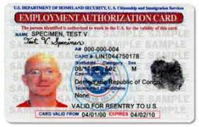 How to read the visa bulletin Ead Employment Authorization Document Work Permit I 765