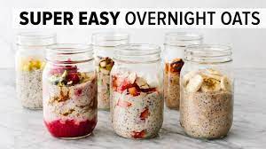 easy overnight oats 6 amazing flavors