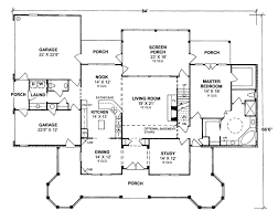 House Plan 68173 Southern Style With