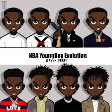 We hope you enjoy our growing collection of hd images to use as a background or home screen for your smartphone or computer. Nba Youngboy Evolution Art Nbayoungboy