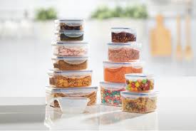 12 Piece Plastic Food Container Set