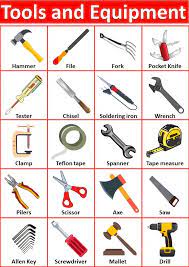 Carpenter Tools And Equipment Names