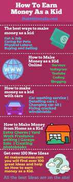 How to make money if you're a kid. How To Earn Money As A Kid Make Money As