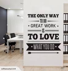 Great Work Office Wall Decal Wall