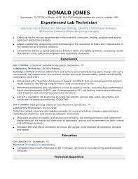 Creating a resume or cover letter has never been this easy! Midlevel Lab Technician Resume Sample Monster Com