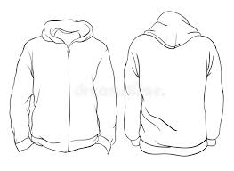 This is the easiest hoodie pattern and tutorial i could come up with. Hoodie Outline Stock Illustrations 1 297 Hoodie Outline Stock Illustrations Vectors Clipart Dreamstime