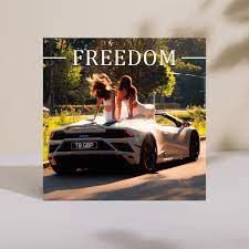 Andrew Cobra Tate Top G Freedom Lamborghini Poster 