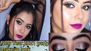 easy glam makeup look for 2021 party